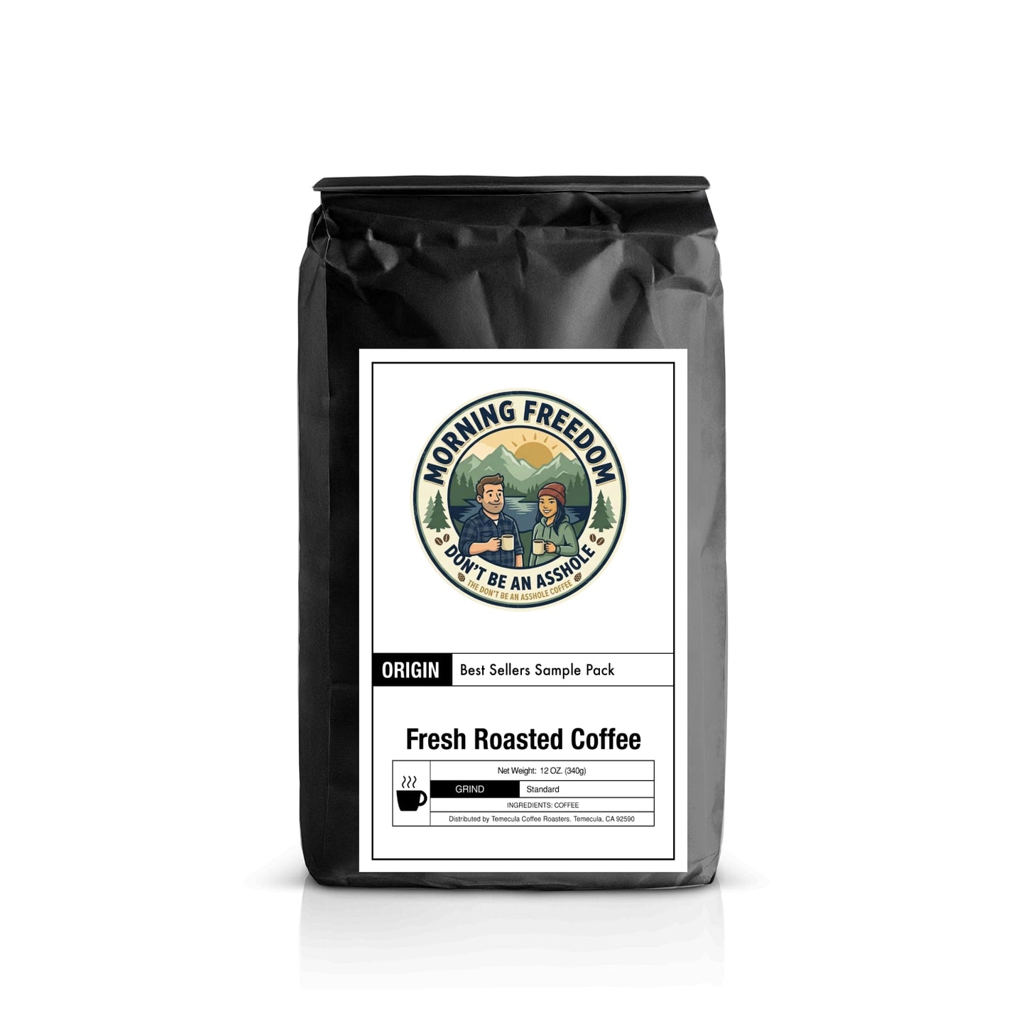 Best Sellers Sample Pack: 6Bean, Cowboy, Breakfast, Peru, Mexico, Bali